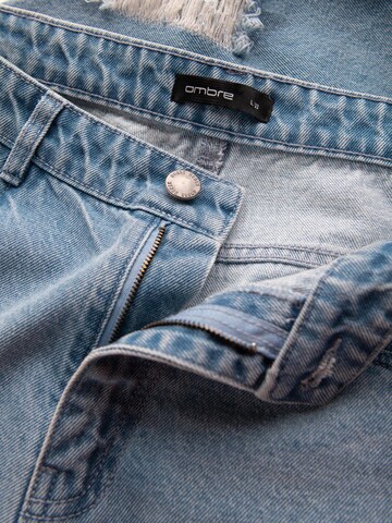 Ombre Regular Jeans in Blue