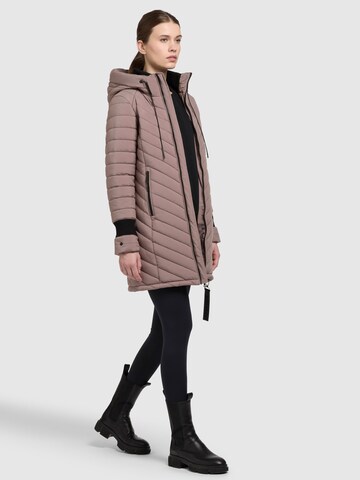 Cappotto invernale ' NITA3 ' di khujo in marrone