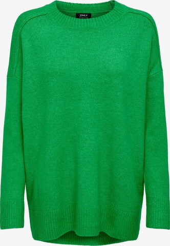 Pull-over 'EMILIA' ONLY en vert : devant