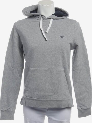 GANT Sweatshirt & Zip-Up Hoodie in S in Grey: front