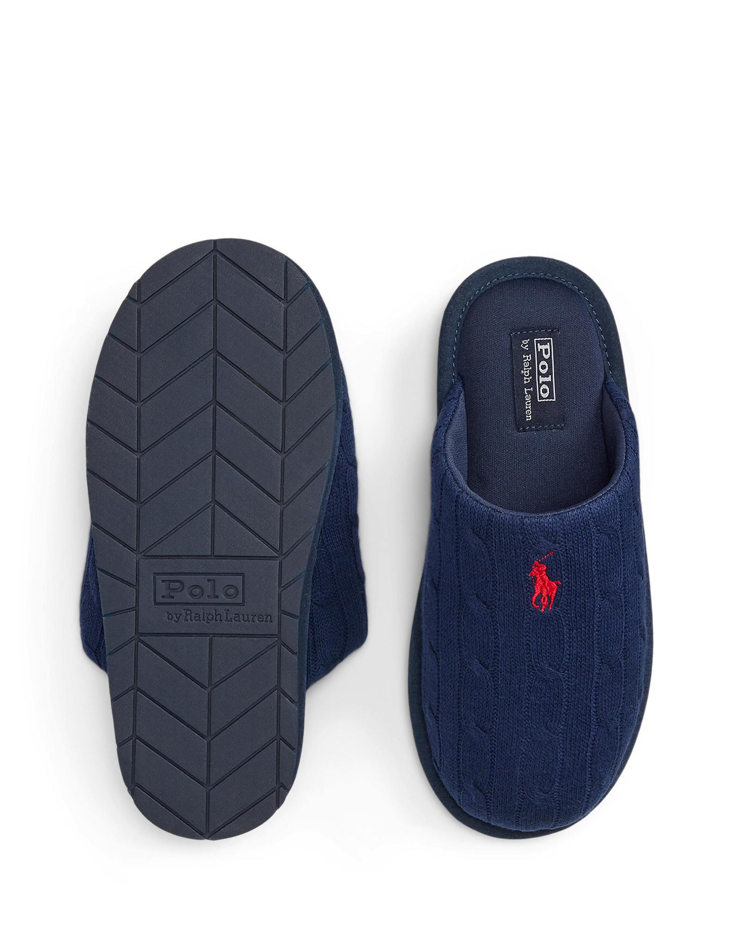 Polo Ralph Lauren Hjemmesko 'CAREY' i blå