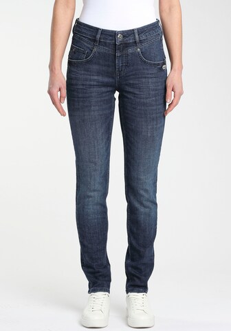 Gang Slimfit Jeans in Blau: Vorderseite