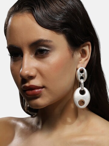 SOHI Обеци 'Shehreen' в сребърно