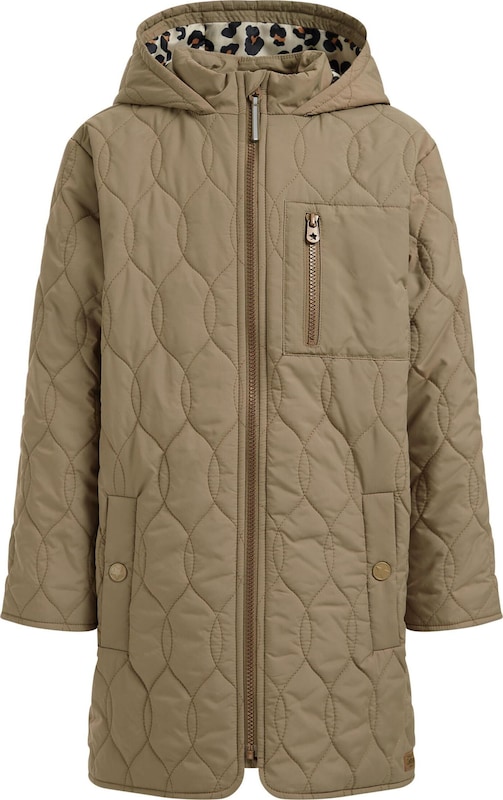 WE Fashion Übergangsjacke in Khaki WE Fashion Übergangsjacke in Khaki