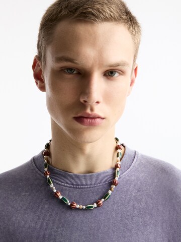 Bluză de molton de la Pull&Bear pe mov
