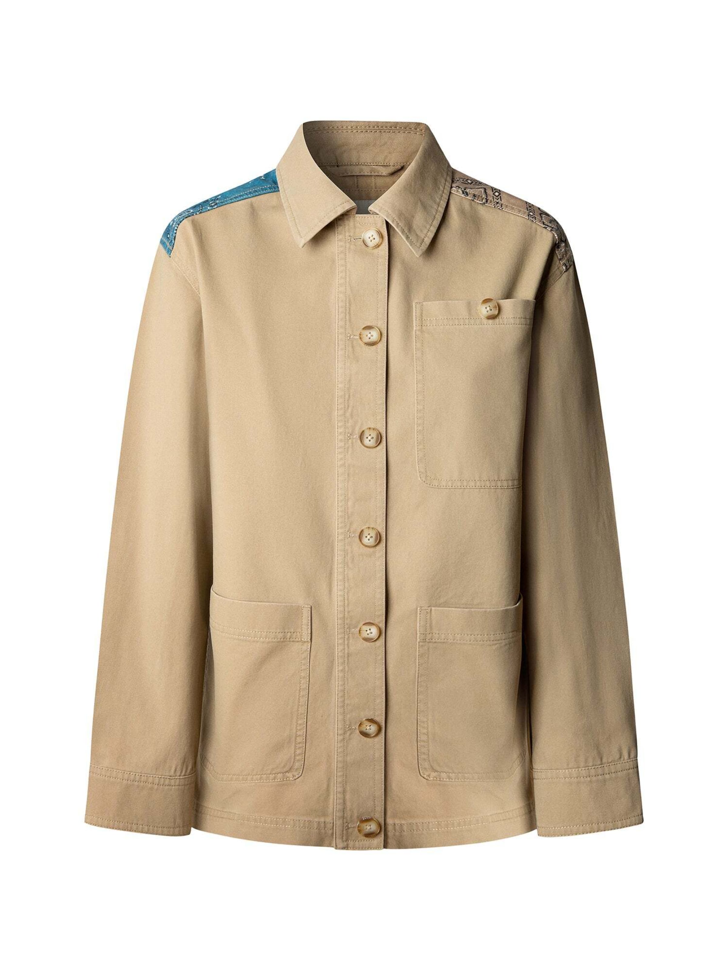 Giacca di mezza stagione ' KORA ' di Pepe Jeans in beige: frontale