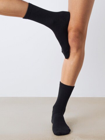 Calzino di Honest Basics in nero