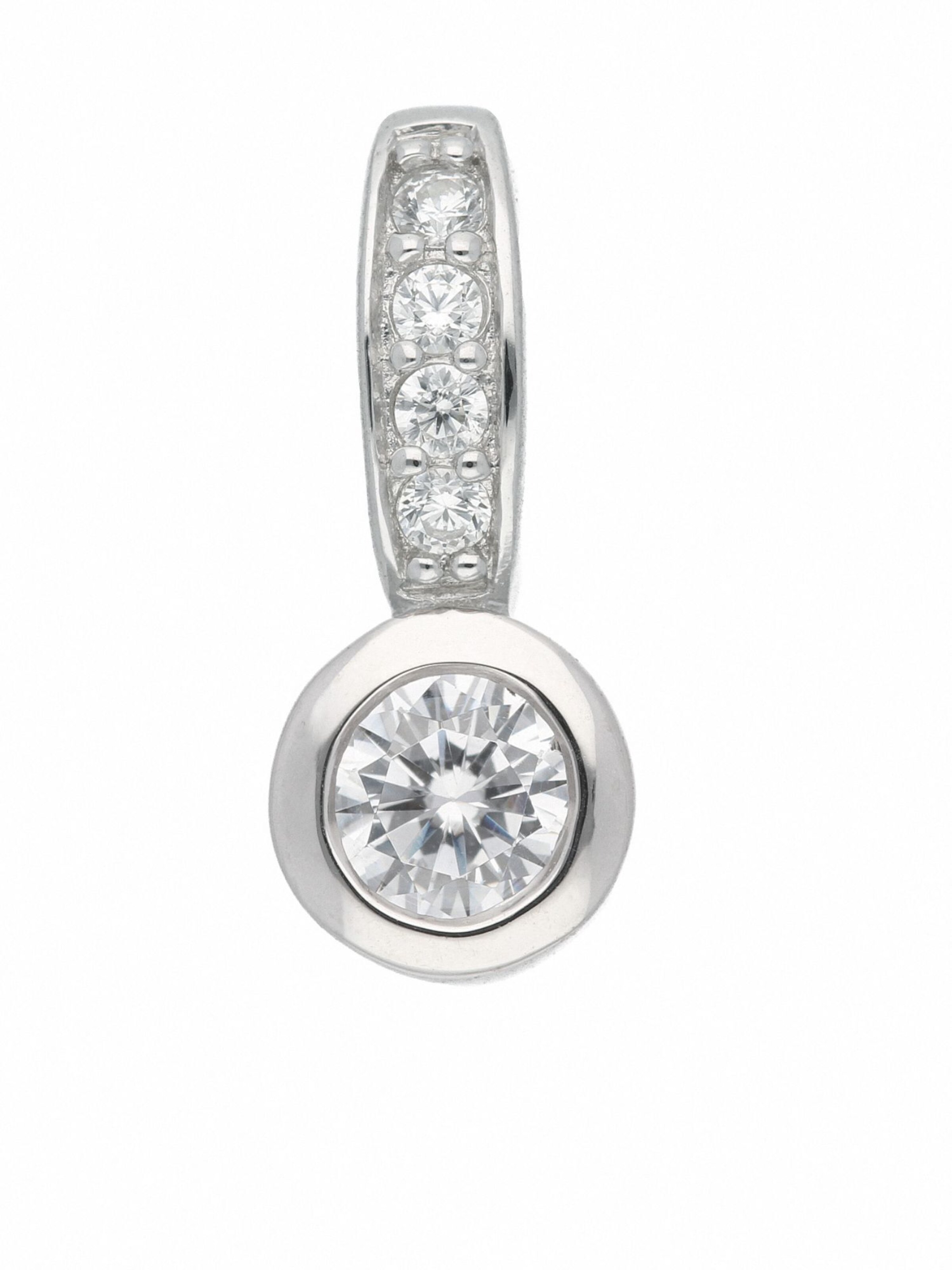 Adelia´s Pendant in Silver: front