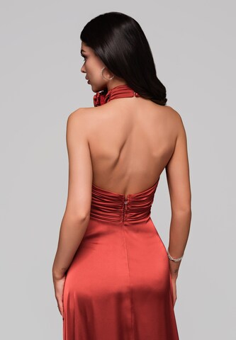 Ombre Evening dress in Orange