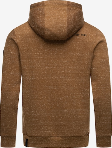 Ragwear Sweatshirt 'Verdon' in Braun
