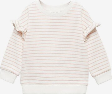 MANGO KIDS Sweatshirt 'Ona' i hvid: forside