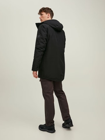 JACK & JONES Parka in Schwarz