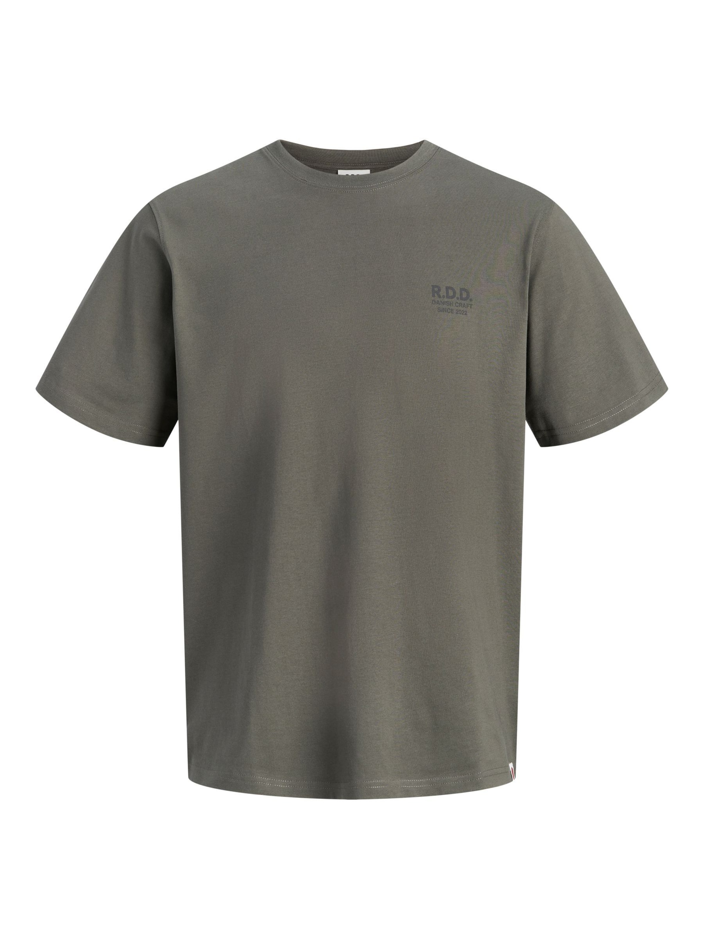 T-Shirt R.D.D. ROYAL DENIM DIVISION en vert : devant