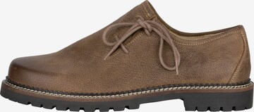 STOCKERPOINT Lace-Up Shoes 'Tailor' in Brown