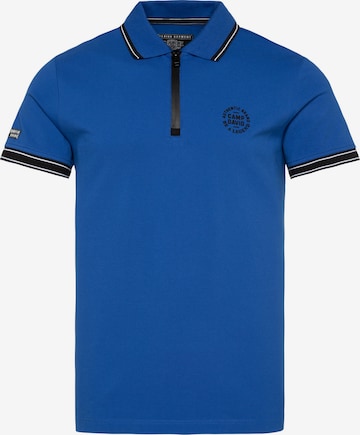 CAMP DAVID Poloshirt in Blau: predná strana