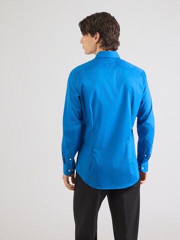 Michael Kors Slim Fit Бизнес риза в синьо: отзад