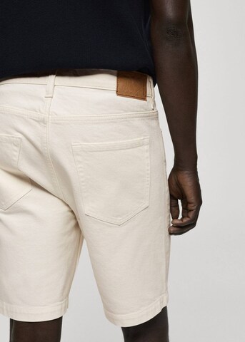 MANGO MAN Regular Broek 'Jarod' in Beige