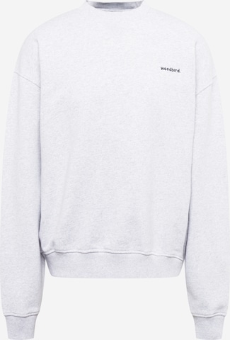 Woodbird Sweatshirt 'Cope' in Grey: front