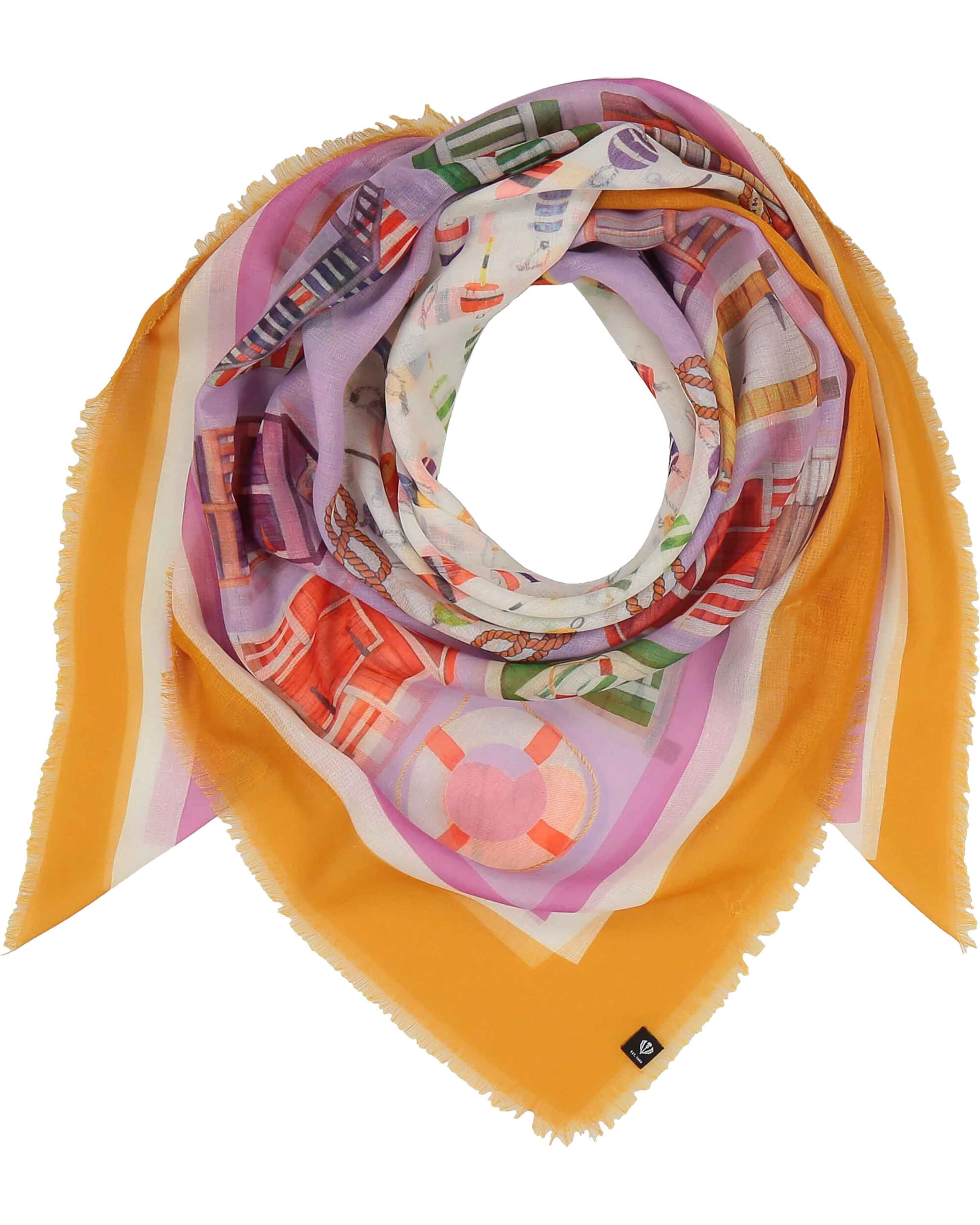 FRAAS Tuch in Lila: Vorderseite