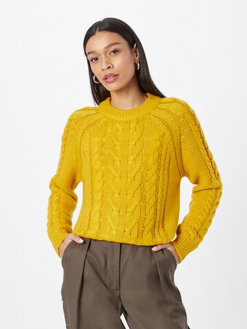 OVS Sweater in Yellow: front