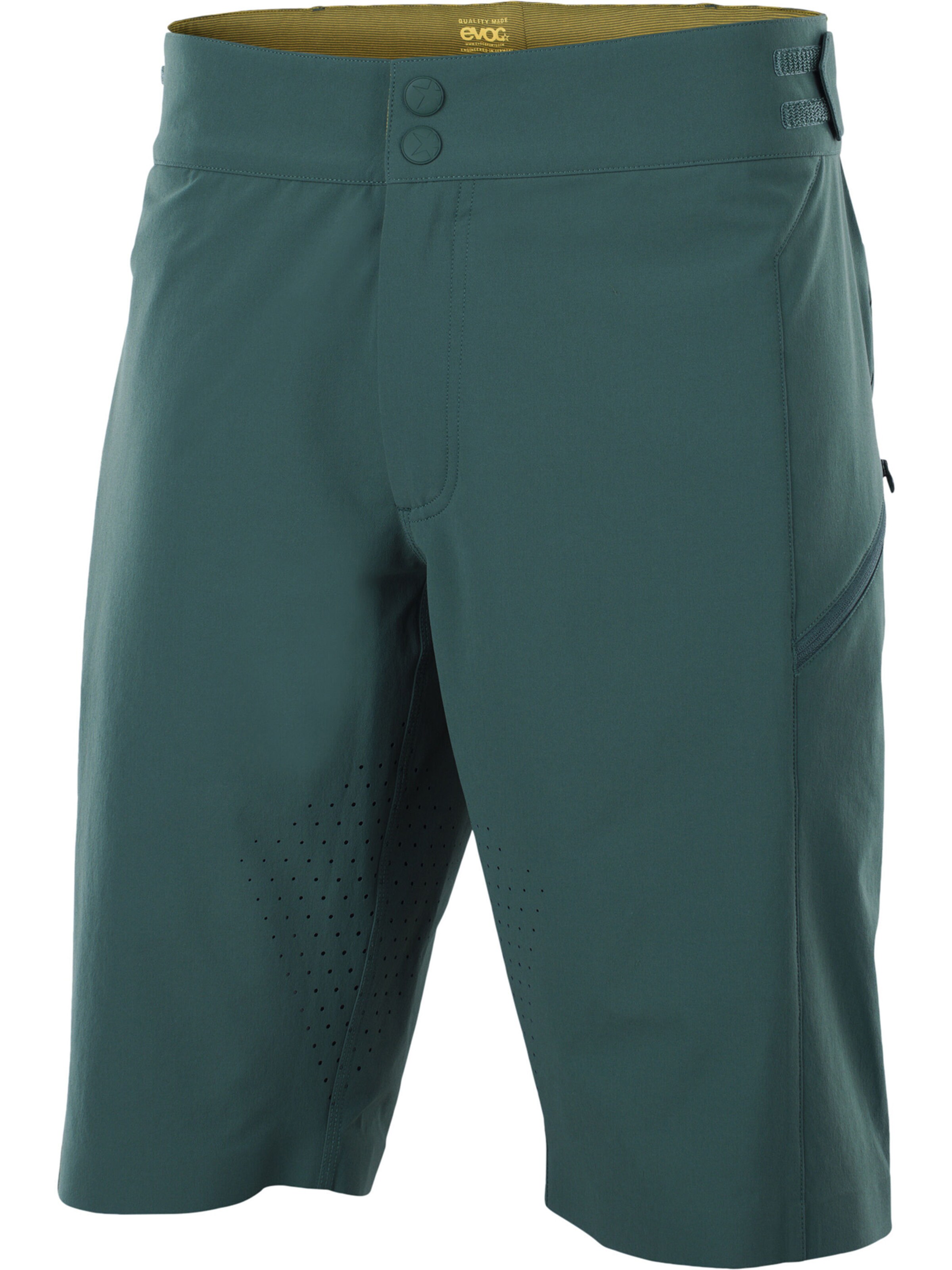 EVOC Regular Pants in Green: front