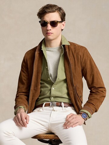 Coupe regular Chemise Polo Ralph Lauren en vert