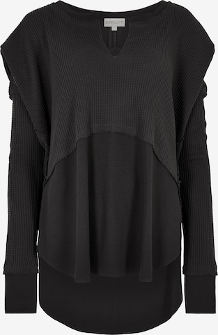 Apricot Top in Grau: Vorderseite