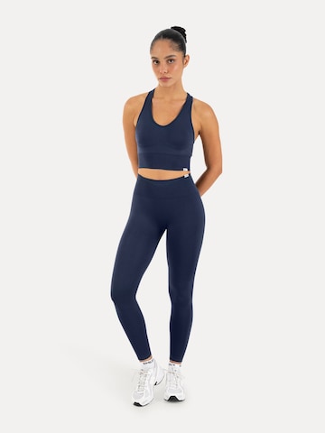 Coupe slim Leggings 'Vonda' Smilodox en bleu