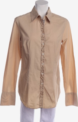 0039 Italy Bluse / Tunika L in Braun: Vorderseite