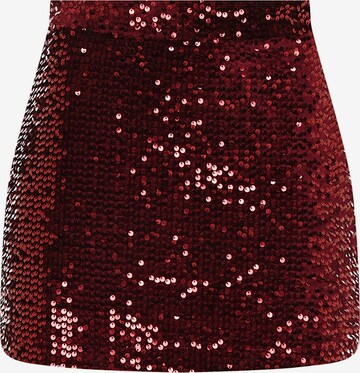 FRESHLIONS Skirt in Red: front