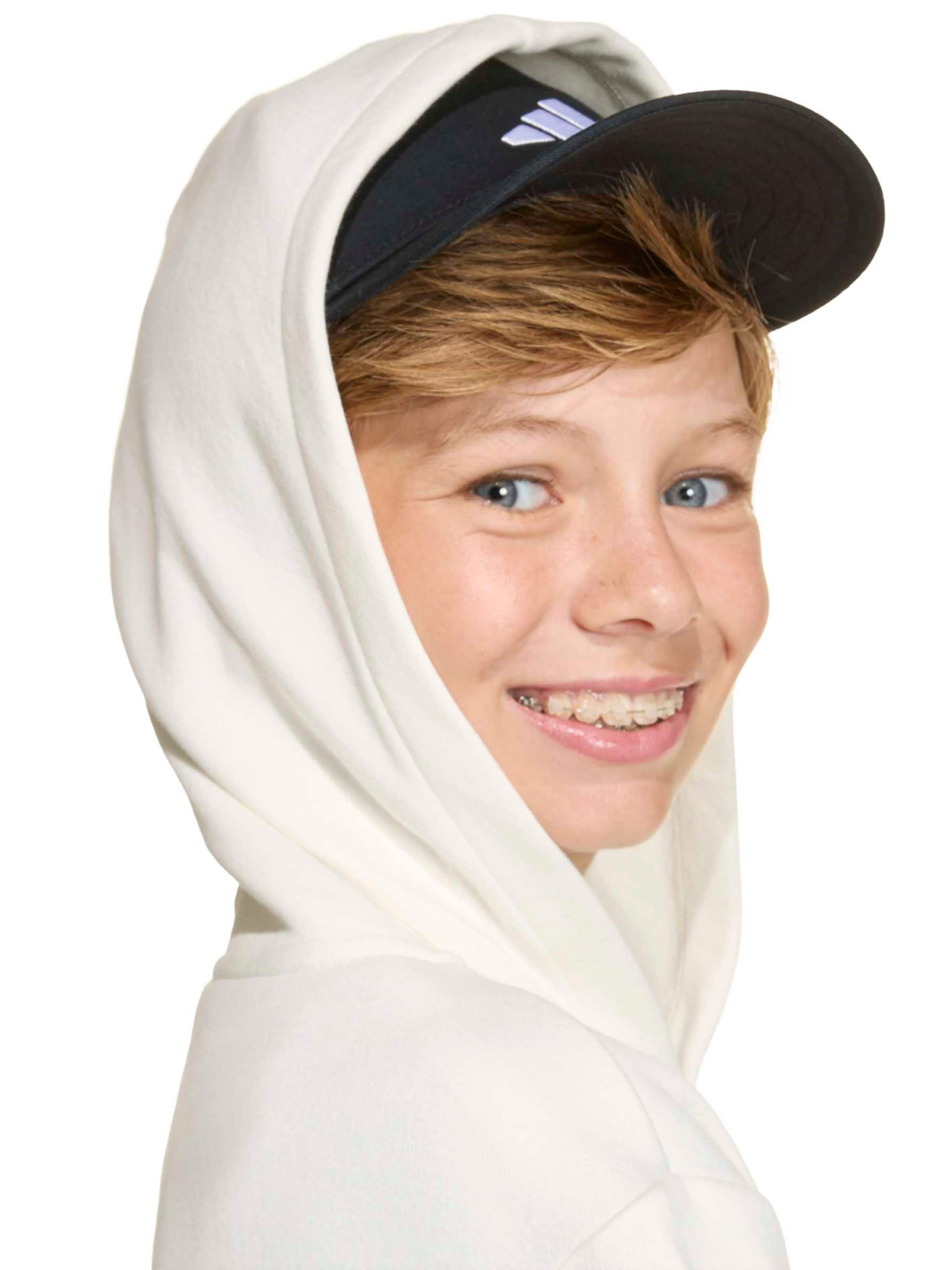 ADIDAS SPORTSWEAR Sportsweatjacka i vit