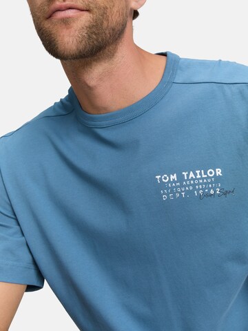 TOM TAILOR Shirt in Blue