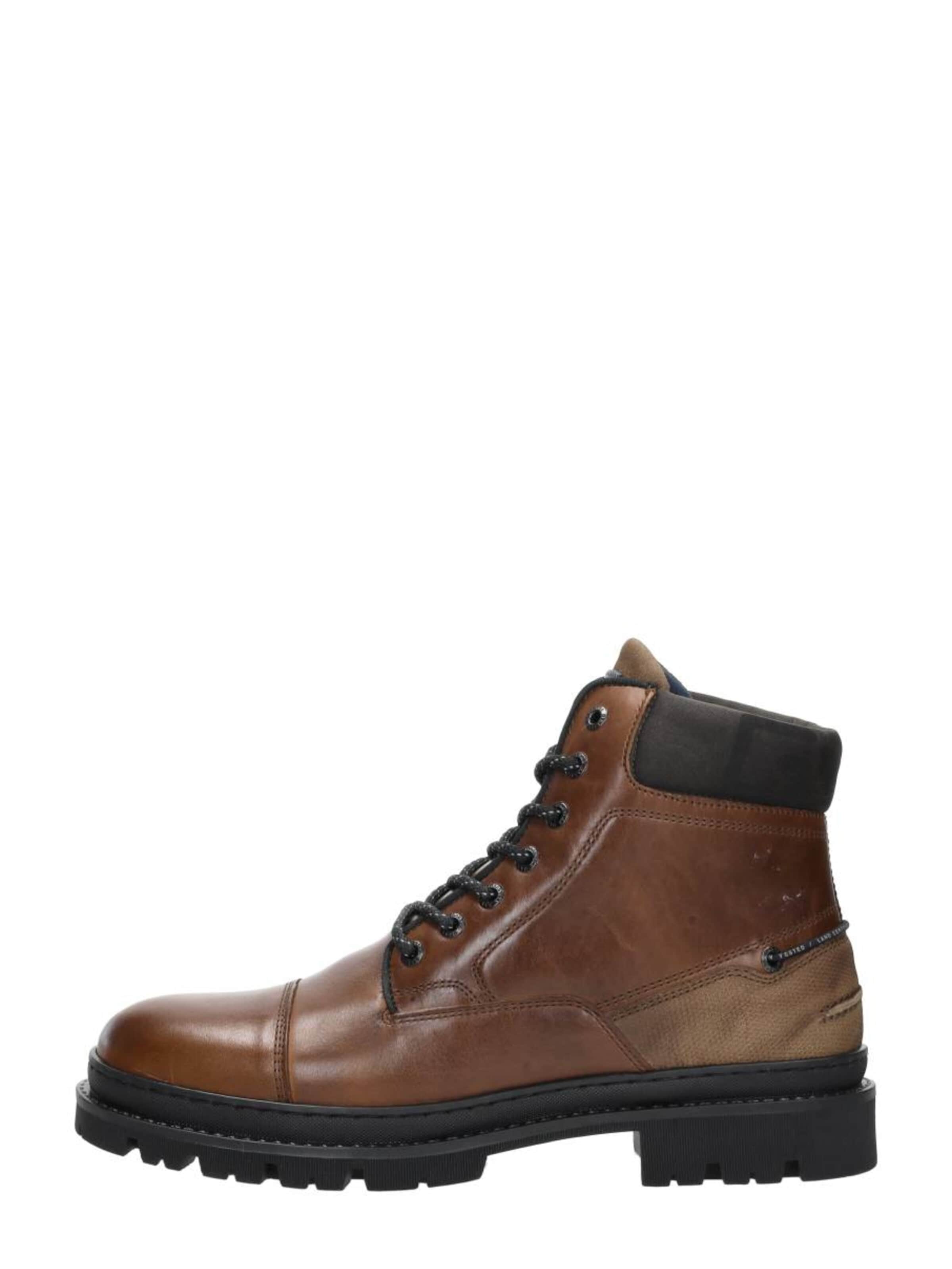 Gaastra Lace-Up Boots 'Bering HGH Oil M' in Brown: front