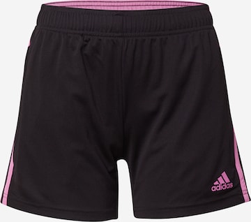 ADIDAS SPORTSWEAR Workout Pants 'Tiro Essentials' in Black: front