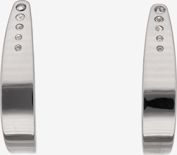 NAEMI Earrings in Silver: front