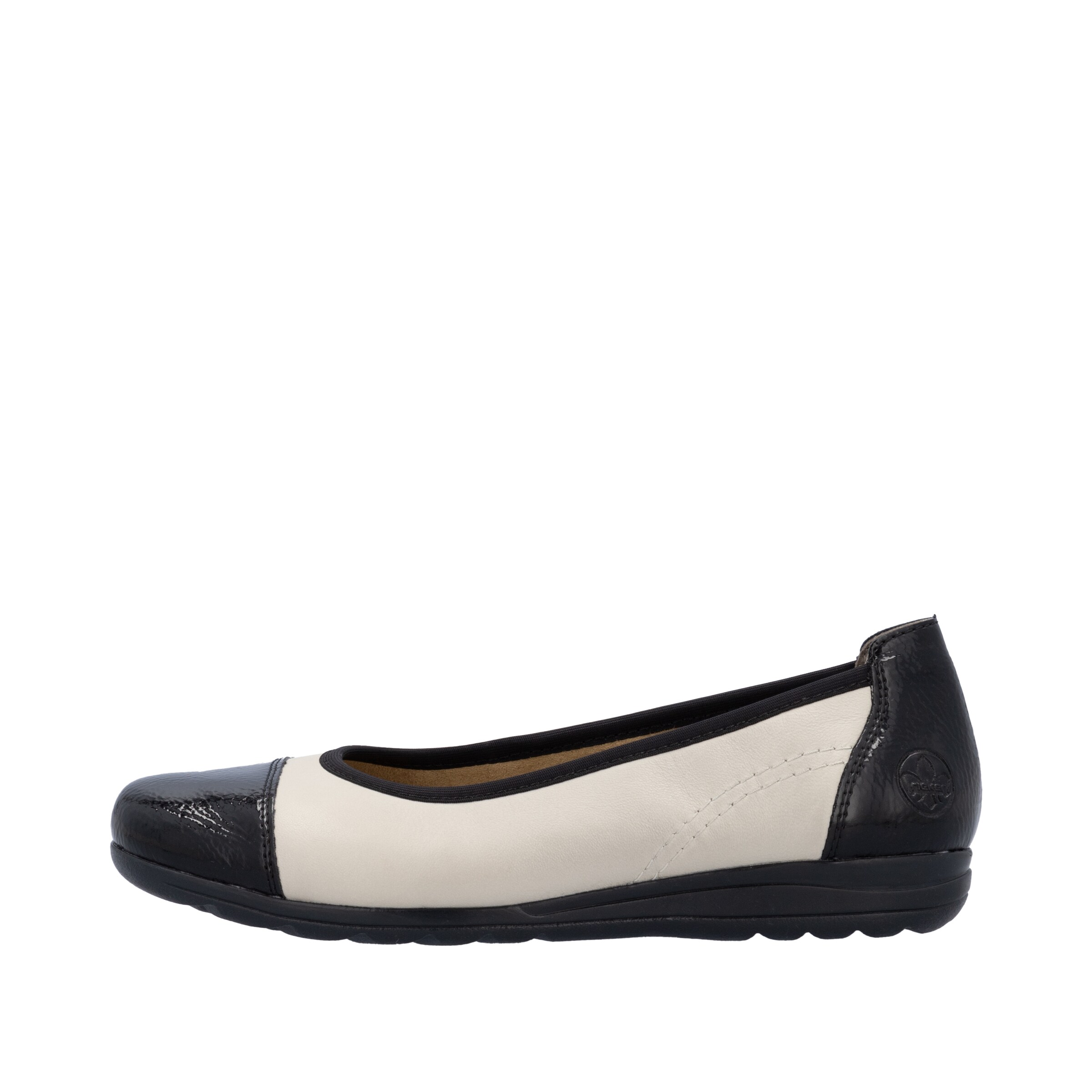 Ballerines à lanières Rieker en beige