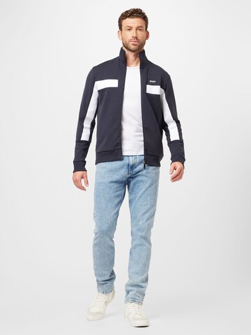 BOSS Bluza rozpinana 'Skaz 1' w kolorze niebieski