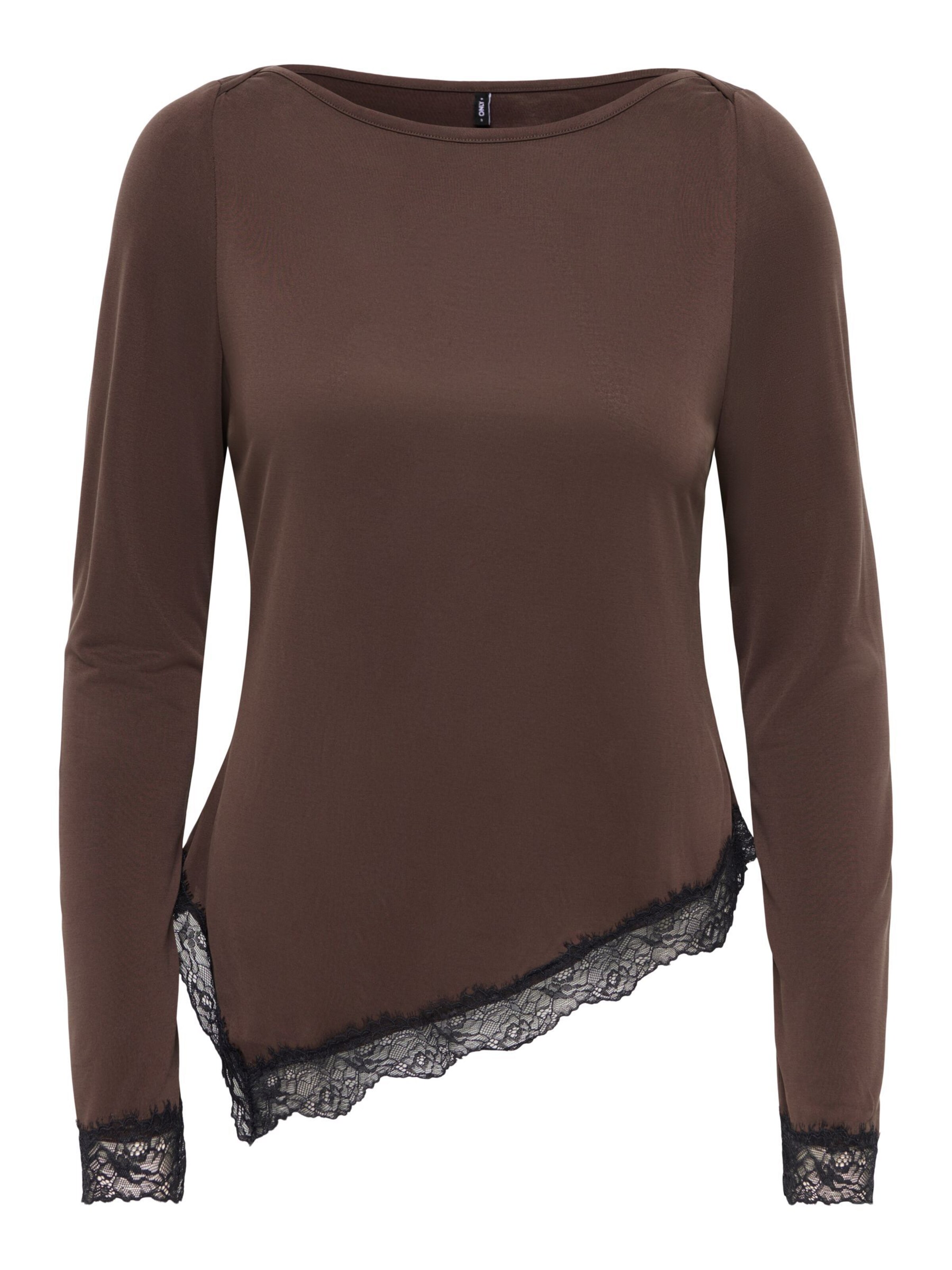 ONLY Top in M in de kleur Bruin, Productweergave