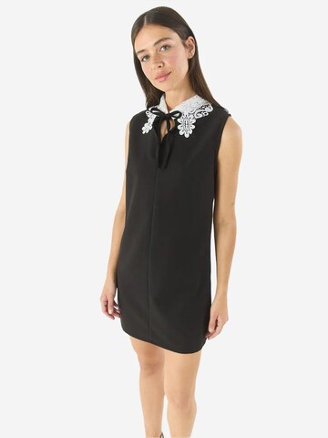 Robe Bianco Lucci en noir : devant