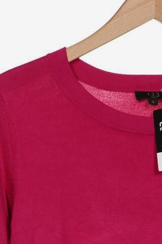 123 Paris Pullover S in Pink