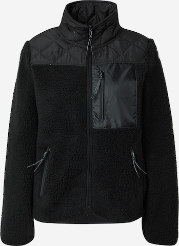 juoda The Jogg Concept Flisinis džemperis 'JC BERRI': priekis