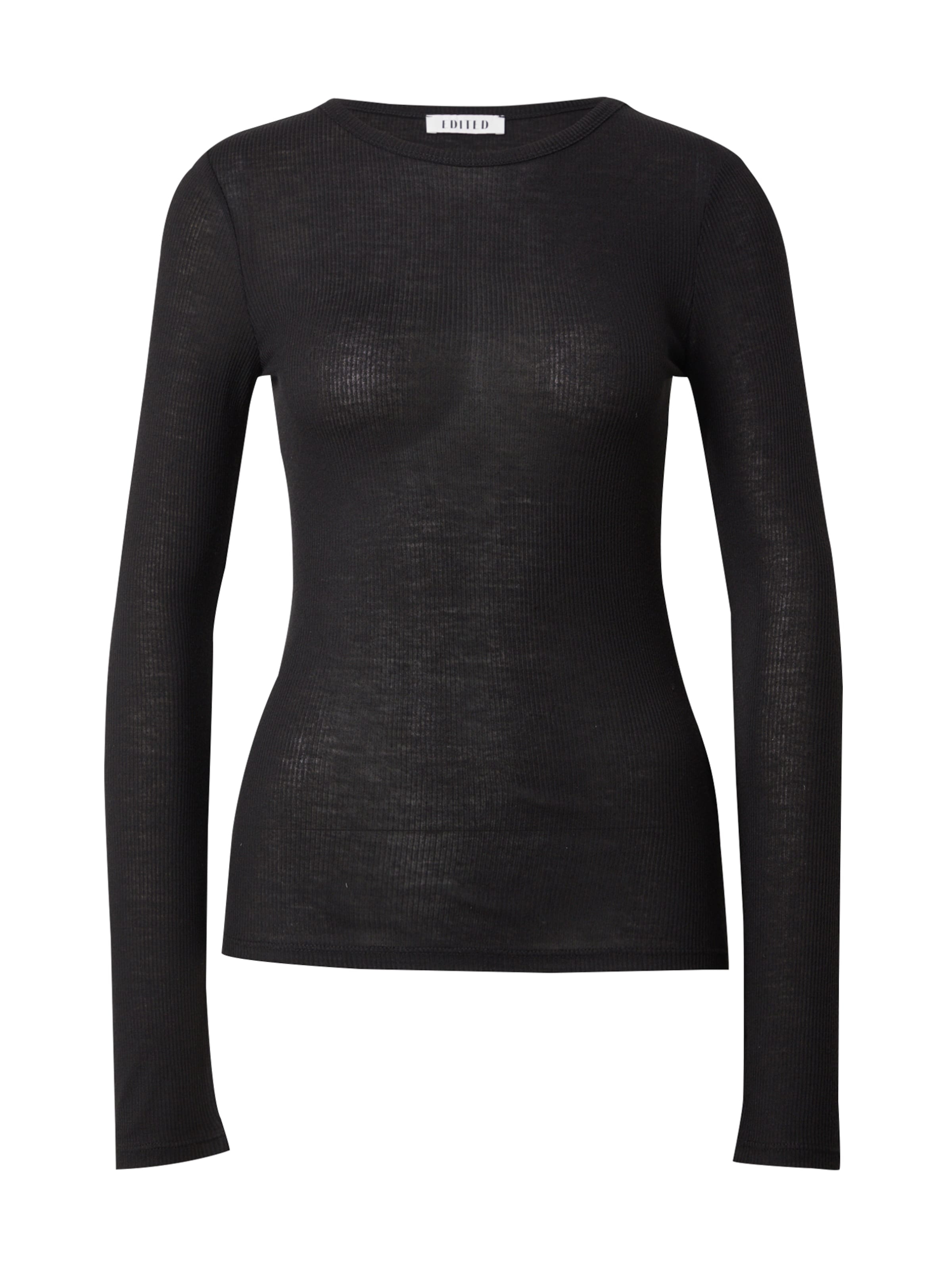 EDITED Μπλουζάκι 'Inoa' σε μαύρο: μπροστά