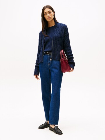 TOMMY HILFIGER Gebreid vest in Blauw