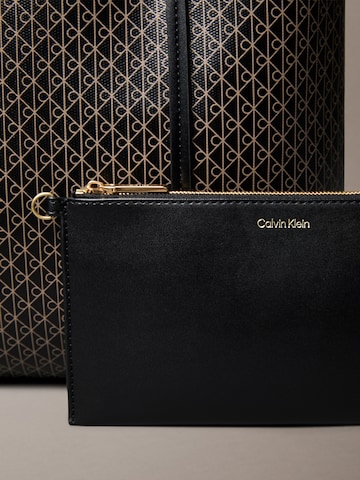 juoda Calvin Klein Pirkinių krepšys