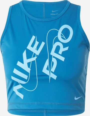 Haut de sport 'NP' NIKE en bleu : devant