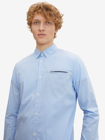 TOM TAILOR Regularny krój Koszula w kolorze niebieski