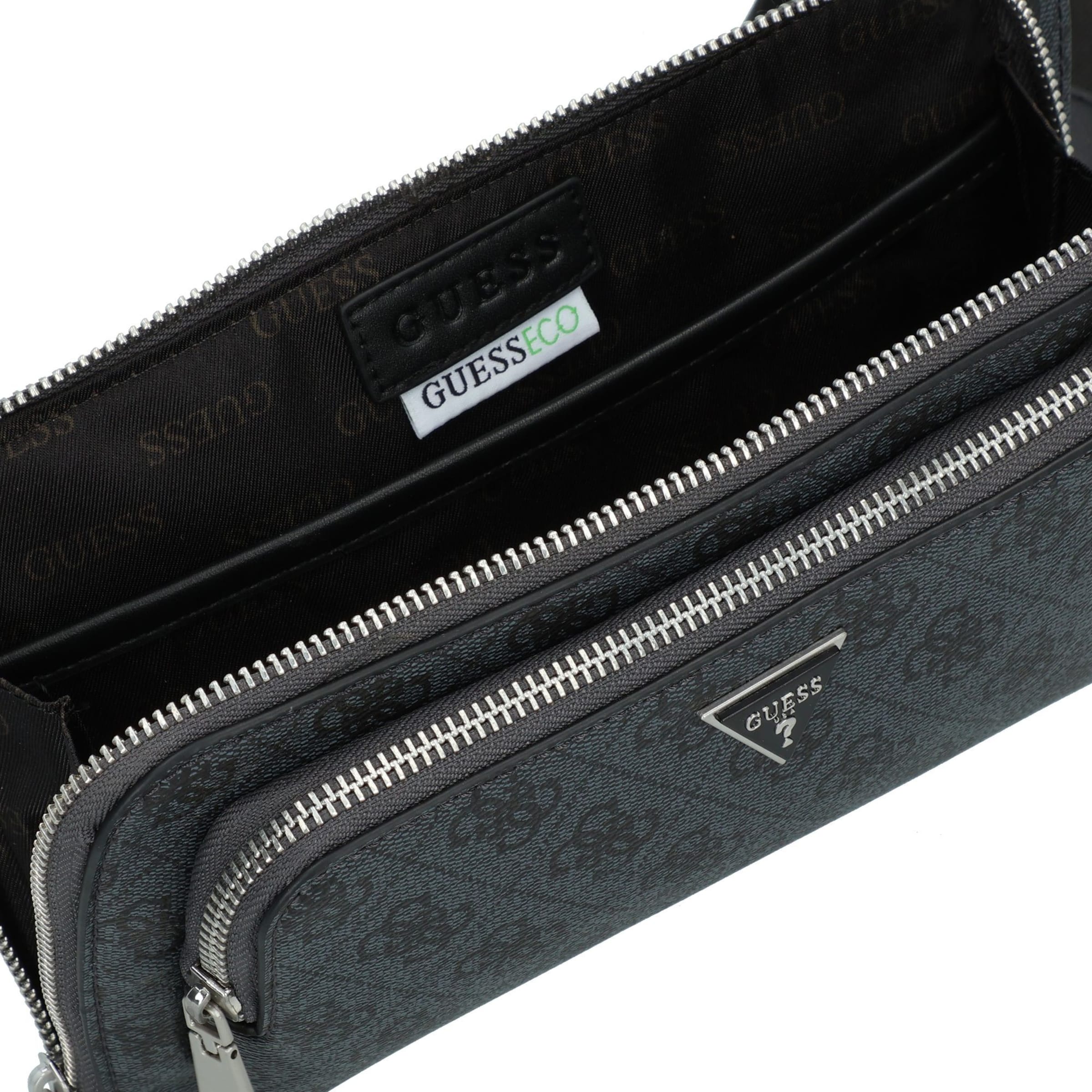 GUESS Torba na pasek 'MILANO FLAT BUMBAG W FRT PKT' w kolorze szary