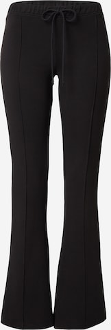 Monki Расклешенный Штаны в Черный: спереди