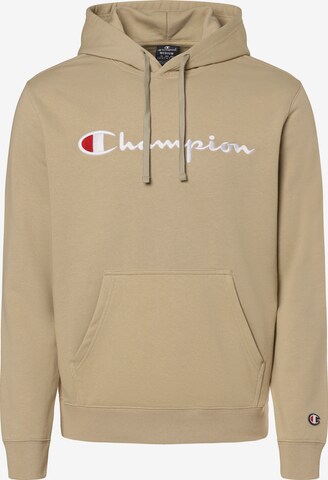 Felpa di Champion Authentic Athletic Apparel in beige: frontale