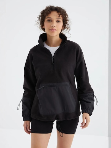 Sweat-shirt Tommy Life en noir